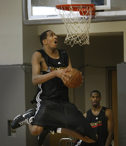 At 7-1 Alexis Ajinca, of France, has size but is inexperienced.