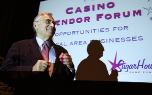 Chicago developer Neil Bluhm, a big investor in SugarHouse, seeks to revive a casino planned for Pittsburgh's waterfront.