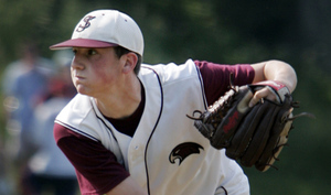St. Joseph's Prep pitcher Kyle Mullen was one of the 150 or so invitees at the SelectFest Baseball showcase, held at the Jack Cust Baseball Academy in Flemington, N.J., last week.