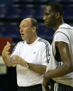 Mike Dunleavy, Elton Brand, in happier times with Clippers.
