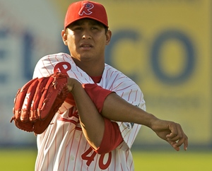 Phillies prospect Carlos Carrasco, in his second season at Reading, has the size and the tools to be a major-league pitcher. "I really don't think he knows how good he can be. [He needs] confidence," says his catcher.