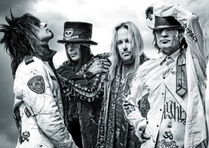 Mötley Crüe, the flashy band that defined Los Angeles' glam-metal scene in the '80s, created a powerful, sensual vibe of spiritual decadence at the sold-out Susquehanna Center.