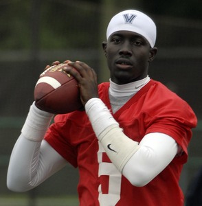 Villanova quarterback Antwon Young is healthy after sufferinga ligament tear in his left knee last season.