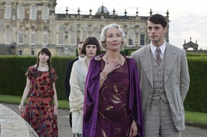 "Brideshead Revisited" revisits the mini-series with (from left) Felicity Jones, Hayley Atwell, Emma Thompson and Matthew Goode.