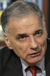 Ralph Nader says Democrats kept him off 2004 ballot.