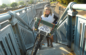 Bill Gugel, a project designer from Gloucester City, has been biking to Center City for 20 years.