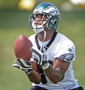 Quintin Demps , catching a kick at camp, says his confidence "has gotten better every day that I've gotten better."