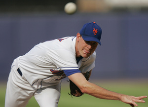 Mike Pelfry opens the series for the Mets tonight at Shea Stadium.