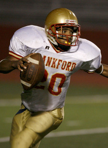 Frankford quarterback Kalif Walker was a factor on defense last week as the Pioneers held Hatboro-Horsham to one TD. Frankford will have its hands full tonight with No. 9 Pennsbury.