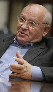 Mikhail Gorbachev sees "new struggle for spheres of influence" between NATO and Russia.