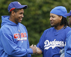 Manny Ramirez Los Angeles Dodgers T Shirt Adult 2XL Blue Baseball