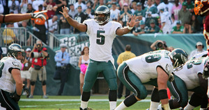 Donovan McNabb tries to audible play during third-and-1 debacle in loss to Redskins.