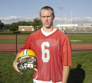 Quarterback John Robinson didn't get to start on varsity until this season. The senior has led the Pioneers to a 2-1 mark.