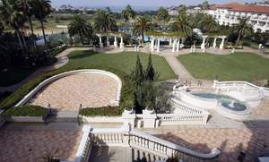 St. Regis Monarch Beach Resort in Dana Point, Calif., is where AIG sales agents enjoyed a three-night stay last month, costing $440,000, just days after the company received an $85 billion loan from the U.S. government. That expenditure was widely criticized, by both Sen. Barack Obama and the Bush administration, and AIG yesterday scrapped plans for a similar event next week. For other AIG news, see "New AIG loan renews concerns."