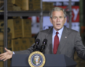 President Bush said the financial-rescue plan enacted last week offered a "range of tools" to stabilize markets. It will also present an opportunity for some people to make money.