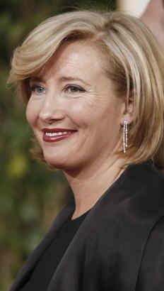 Actress Emma Thompson refuses to make herself look young to please Tinseltown.