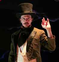 Obie winner James Sugg in "Chekhov Lizardbrain."