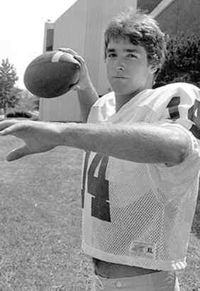 Mike Horrocks, in his West Chester quarterback days.