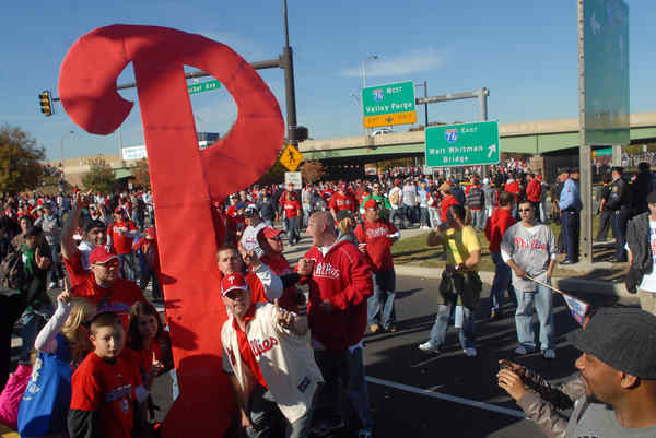 Phillies World Series Parade Route 2008, ___ Sent from Sean…