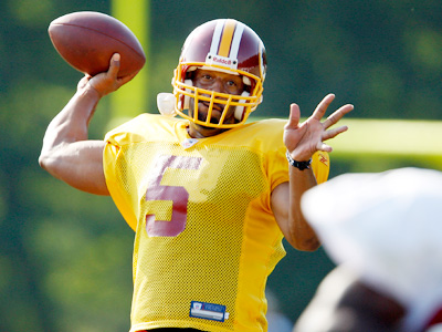 Donovan McNabb could be in another pass-happy offense with the Redskins. (AP)