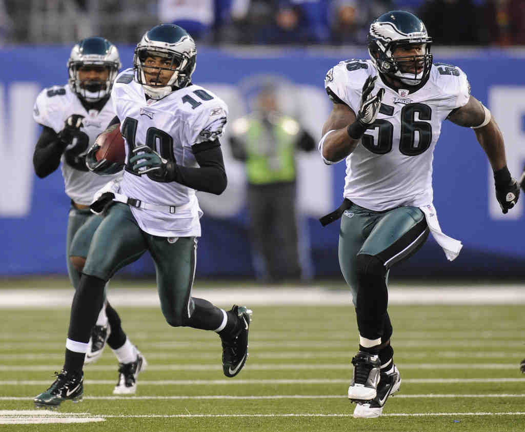 Next up for jolly Mike Vick and Eagles: Slaying the Giants – Delco