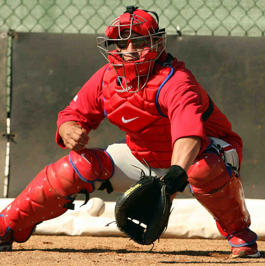 Roy Halladay & Carlos Ruiz Celebrating 2nd Perfect Game