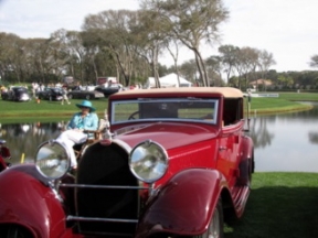 Available for your inspection: Fairways become fields of glory for some of the finest design and engineering on wheels at the Amelia Island "Concours d´Elegance." (Photo by Judy Wells via VISITFLORIDA.com)