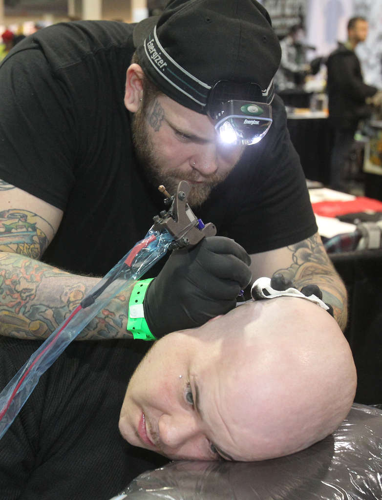 Tattoo artists a big draw at Convention Center