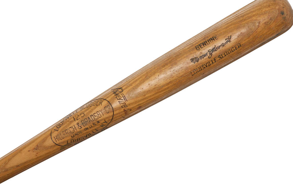Roberto Clemente bat found in attic