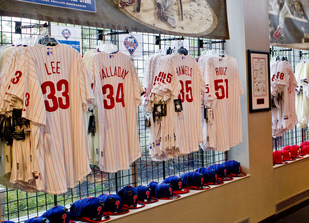 Phillies merchandise sales decline