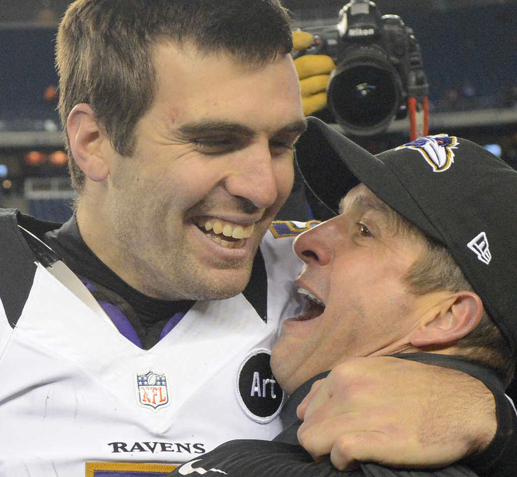 UD's Joe Flacco leads Baltimore Ravens to Super Bowl win