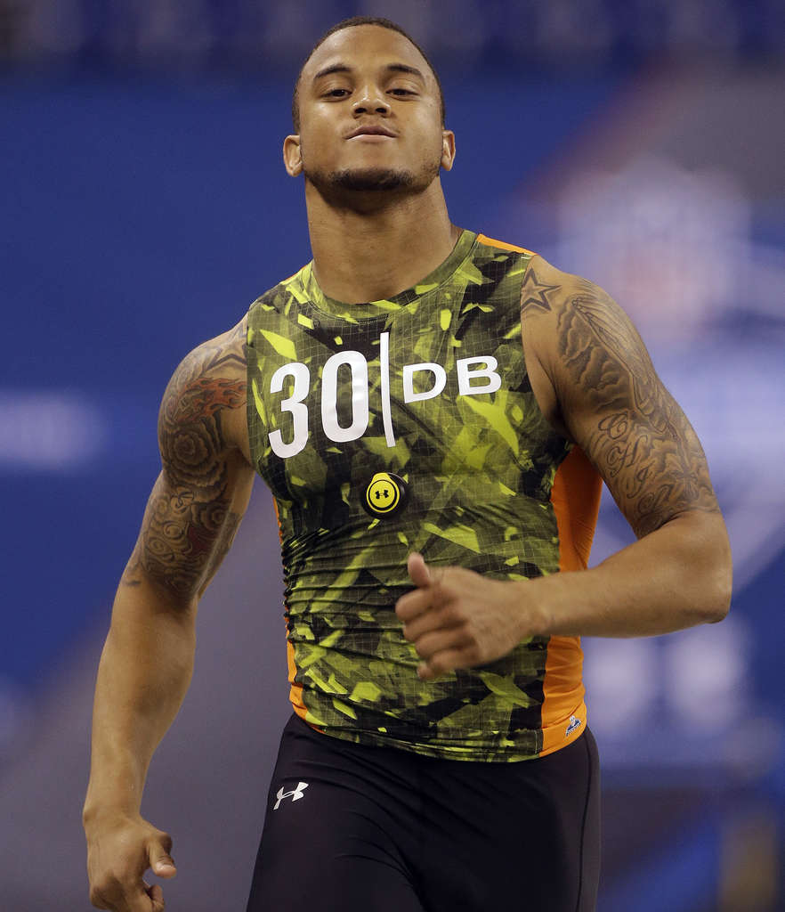 Dee Milliner shows off his speed at combine