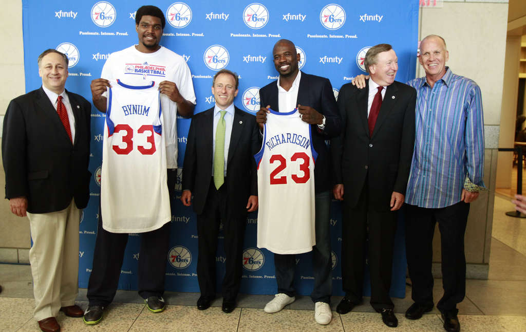 Kwame Brown and Spencer Hawes will both start for the 76ers, says Doug  Collins