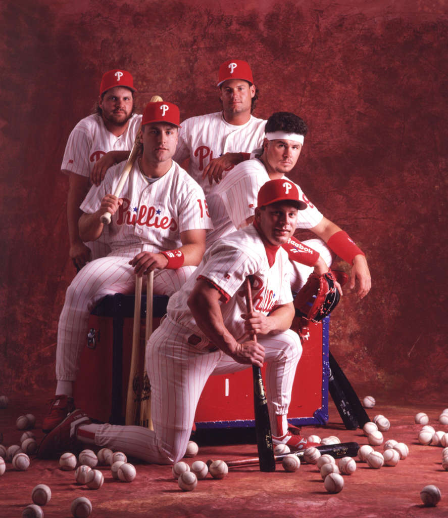 Majestic Philadelphia Phillies JOHN KRUK 1993 World Series