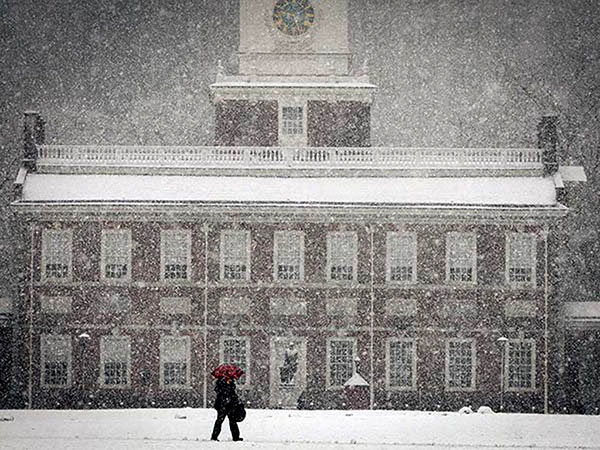 Philadelphia snow