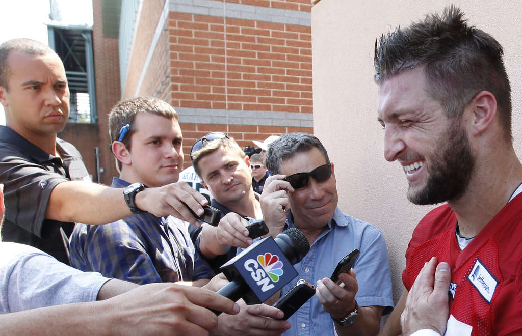 The dramatic fall of the Tebow brand