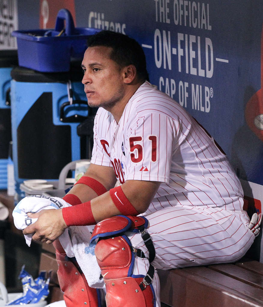 Former Reading Phillies catcher Carlos Ruiz is inducted into