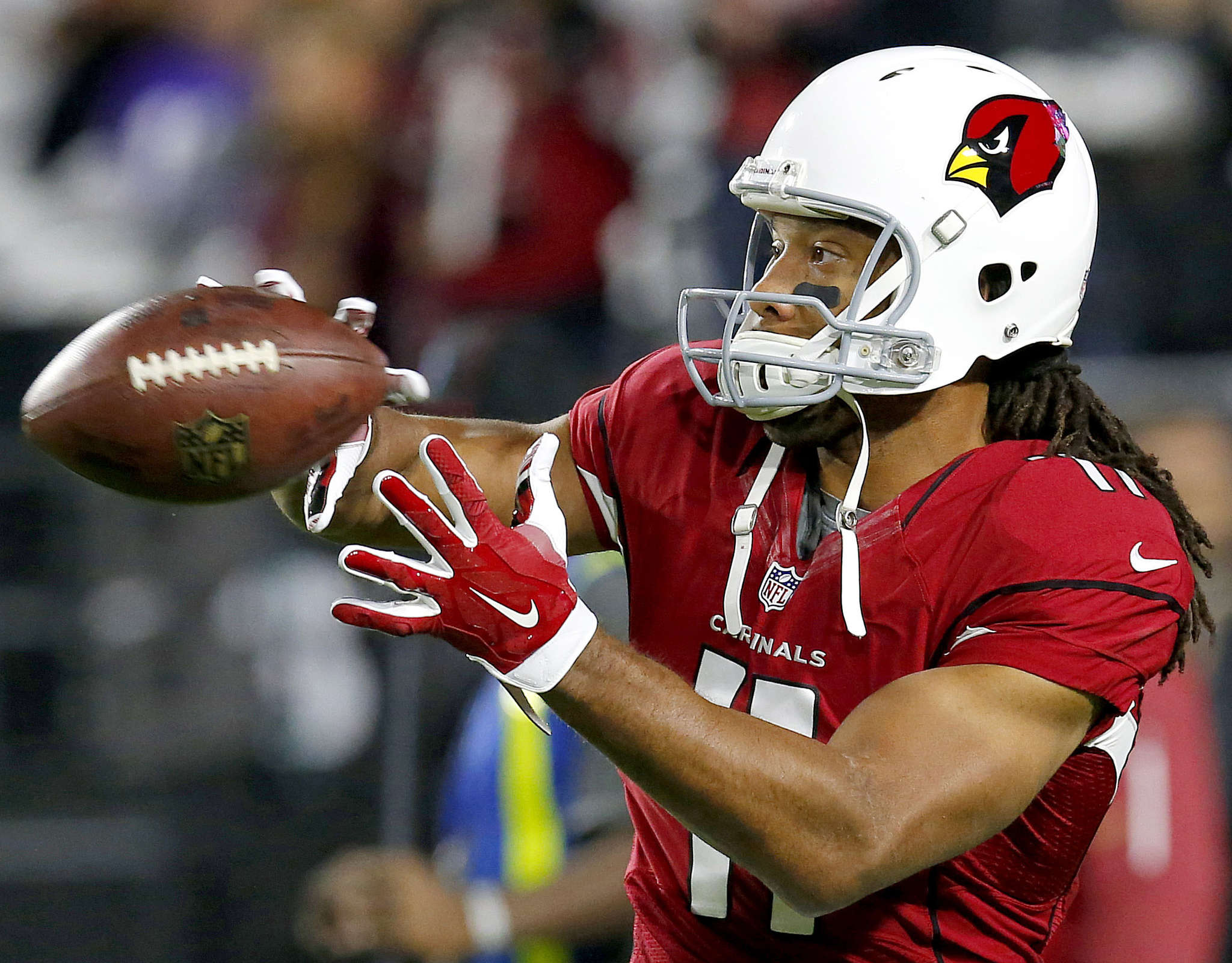 Larry Fitzgerald facing his favorite defense: Eagles