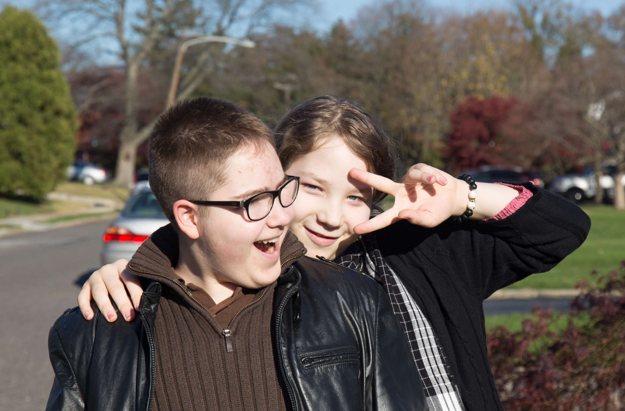 Transgender adolescents, brother and sister, seek their true selves