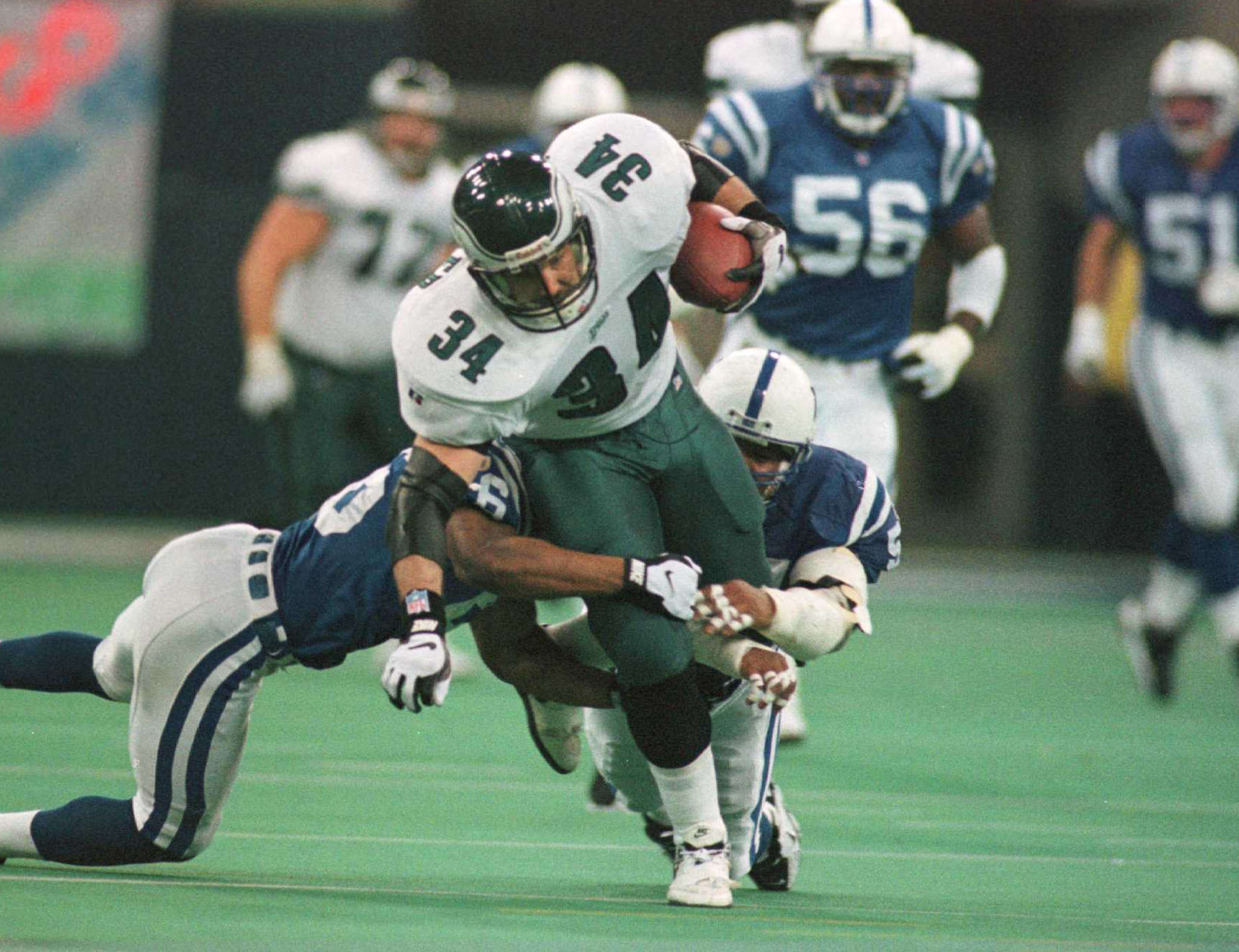 Vintage 1990's Philadelphia Eagles Kevin Turner Fullback 