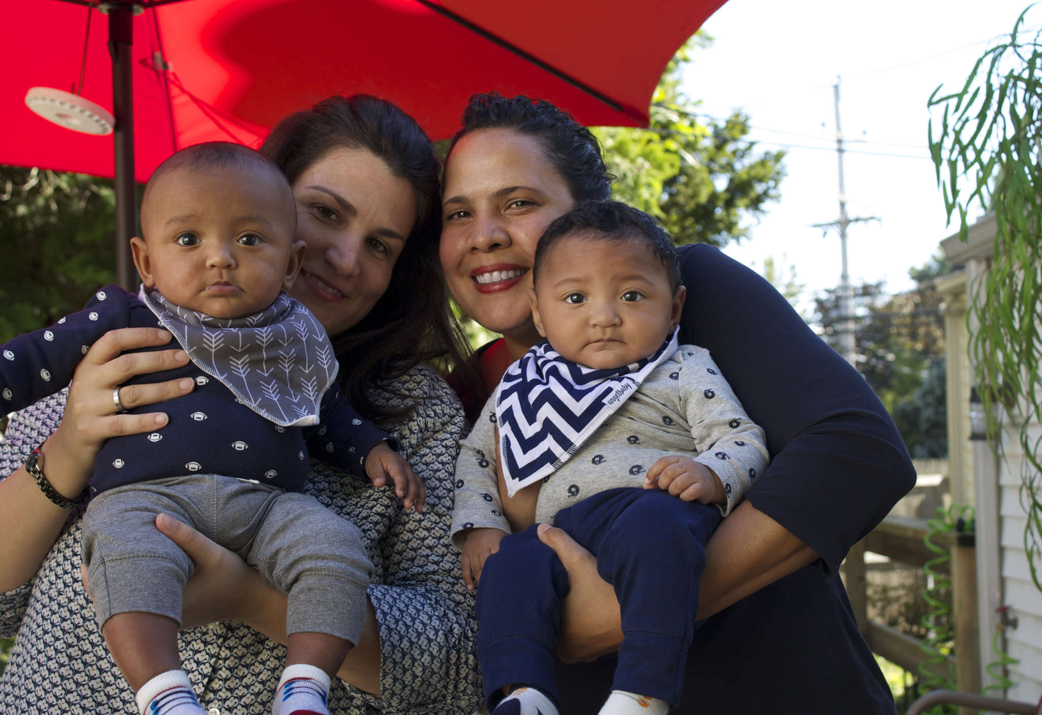 Gay couple welcome triplets after spending thousands on surrogacy