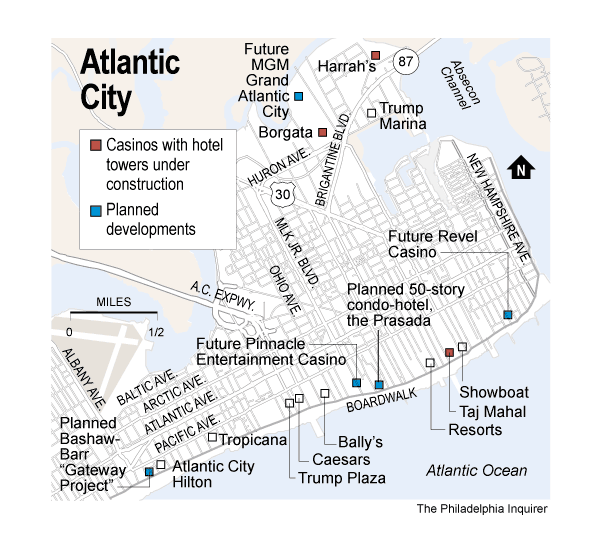 Archives des Plan de Atlantic city carte Arts et Voyages