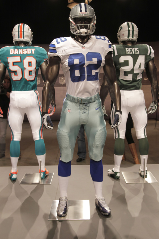 NFL, NIKE Unveil New Uniforms