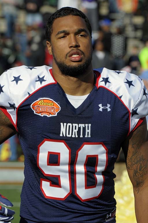 East Rutherford, New Jersey, USA. 28th Dec, 2014. Philadelphia Eagles  linebacker Marcus Smith (90) in action during warm-ups prior to the NFL  game between the Philadelphia Eagles and the New York Giants