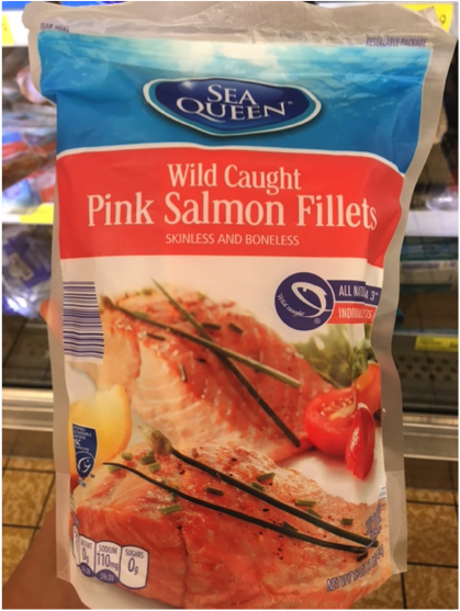 Image result for aldi frozen salmon