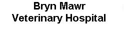 Bryn Mawr Veterinary Hospital March