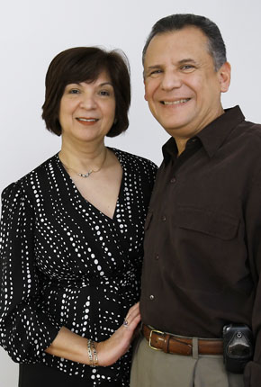 Carlos Perez, a prostate-cancer survivor, and his wife, Serafina,went through his cancer together. 