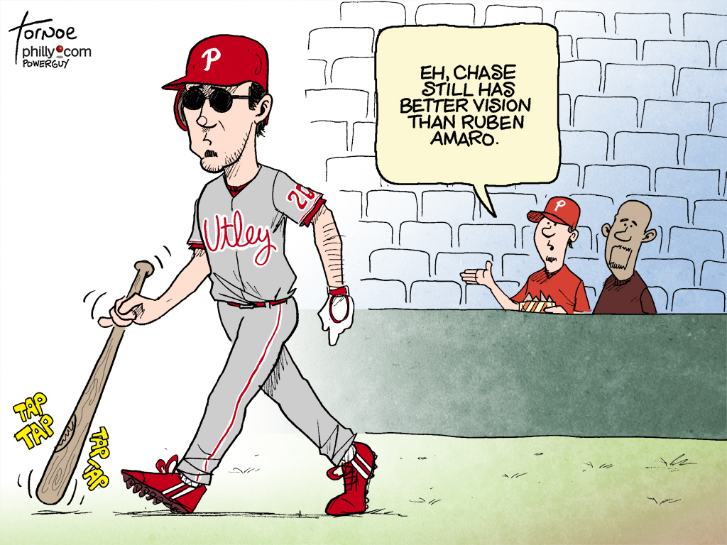 Caption Contest winners: Chase Utley's future?