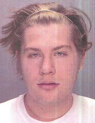 The 22yearold son of actress Cybill Shepherd was arrested this morning 