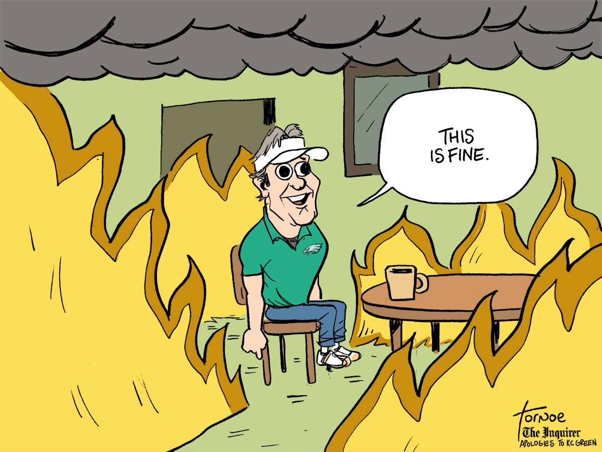 LOOK: The Eagles' offseason visualized by cartoons and photoshops